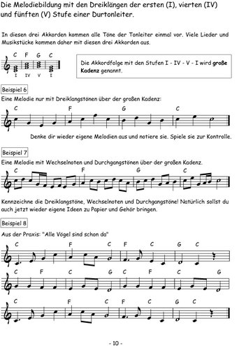 Hans Jürgen Eckmeier: Melodiespiel nach Akkordsymbolen