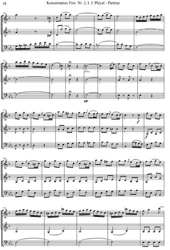 Pleyel, Ignaz Joseph: Konzertantes Trio Nr. 2 , op. 20