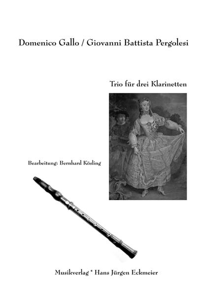 Domenico Gallo / Giovanni Battista Pergolesi: Trio für drei Klarinetten