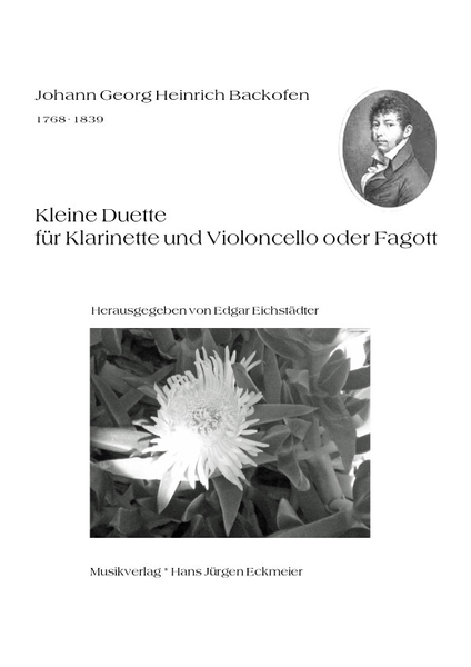 Johann Georg Heinrich Backofen: Kleine Duette für Cl  und Vc oder Fg